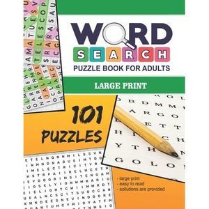 Word Search Puzzle Book For Adults - Large Print: 101 Word Finds Puzzles For Adu